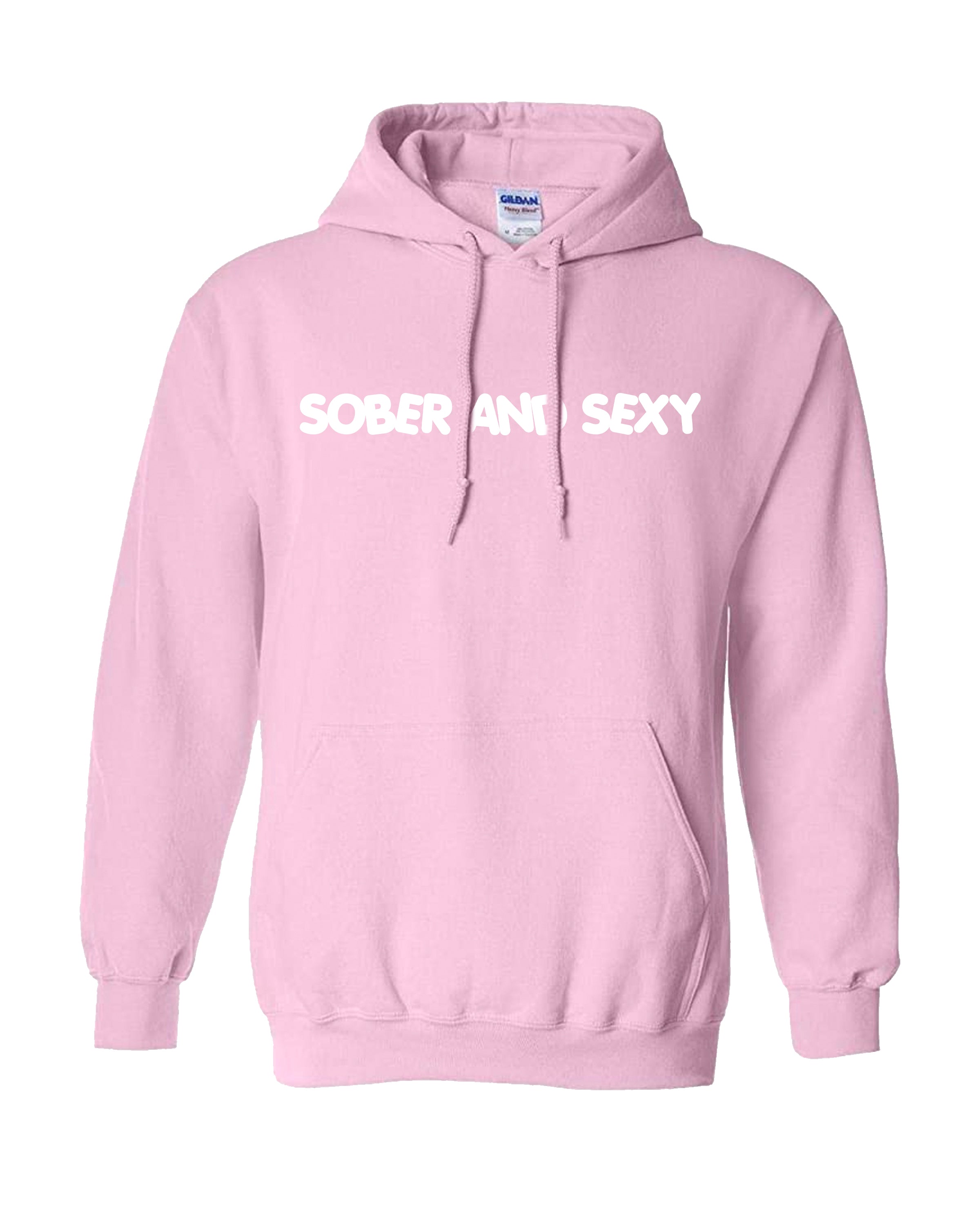 Sober and Sexy Pink Hoodie Kyle Johnson Sober and Sexy Pink Hoodie Kyle Johnson