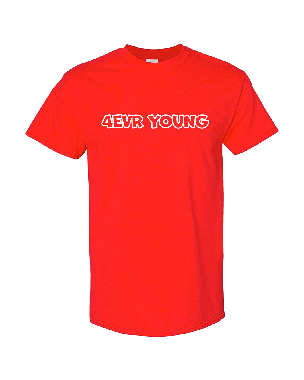 4EVR YOUNG Fun Red Tee